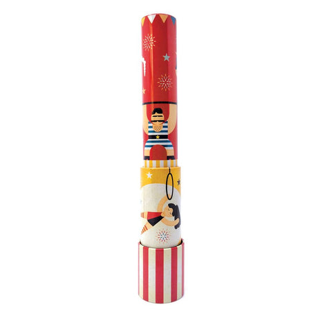Kaleidoscope tin, circus rood geel.3+ | 3 stuks