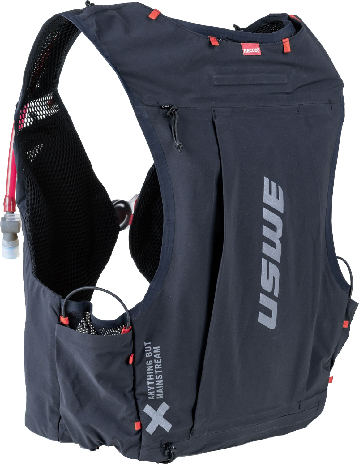 Uswe vst 8l bike vest - black hydration waistcoat | m