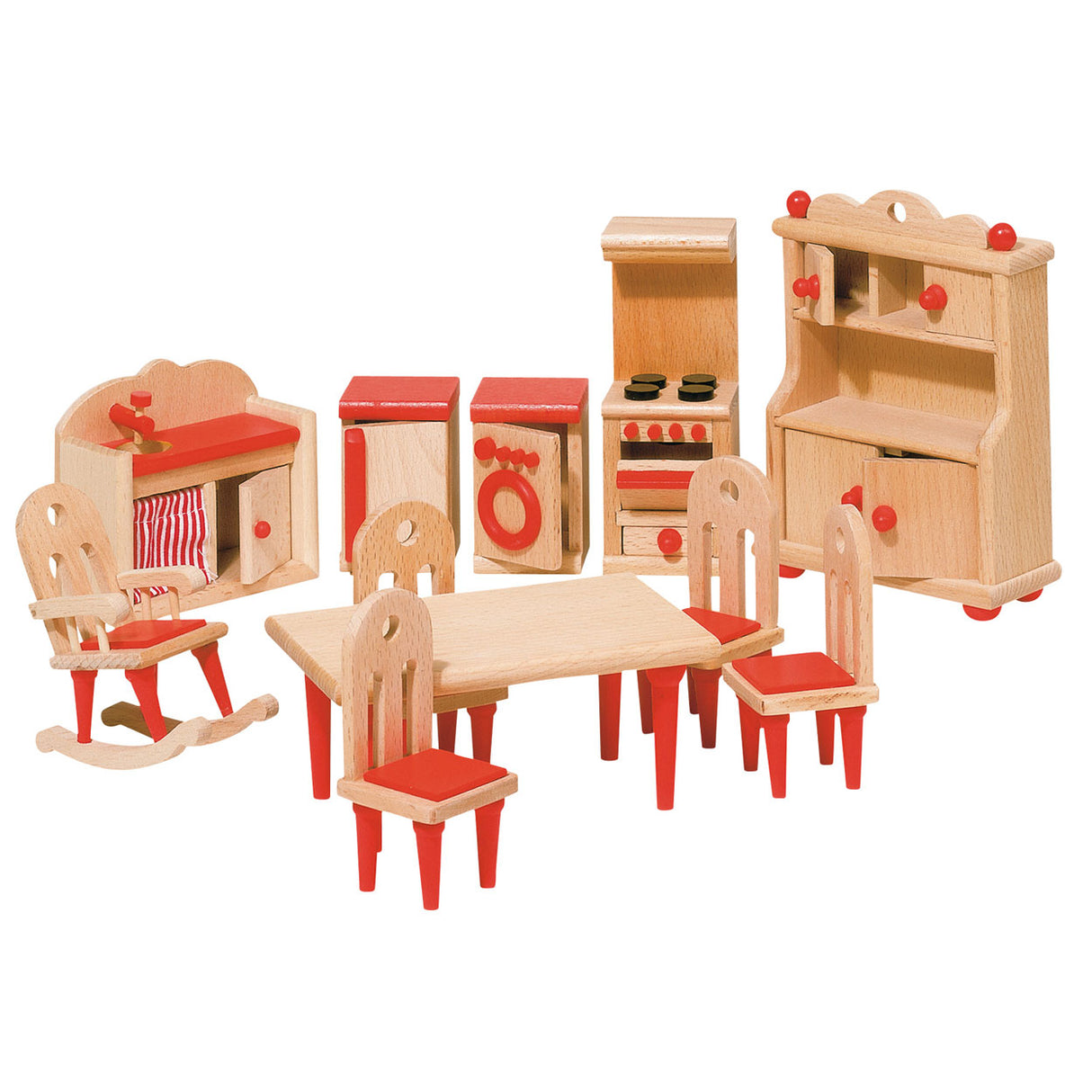 Goki Dollhouse Furniture Kitchen