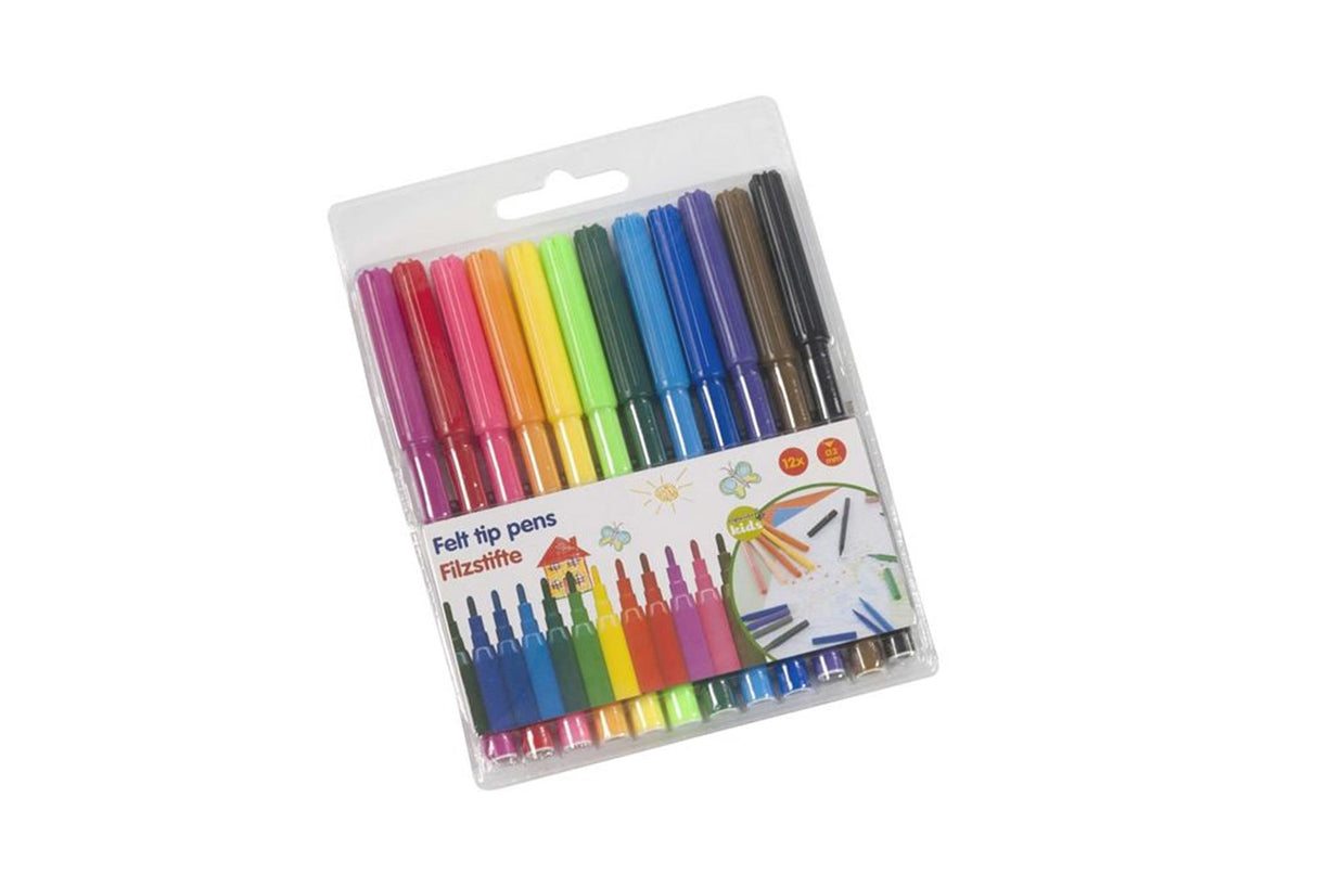 Topwrite viltstift 12 stuks