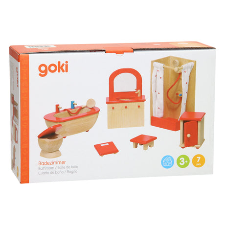 Koupelna nábytku Goki Dollhouse