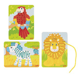 Goki Wooden Thread Puzzles, 3..