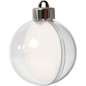Creativ company deco ballen transparant 6cm, 8st.