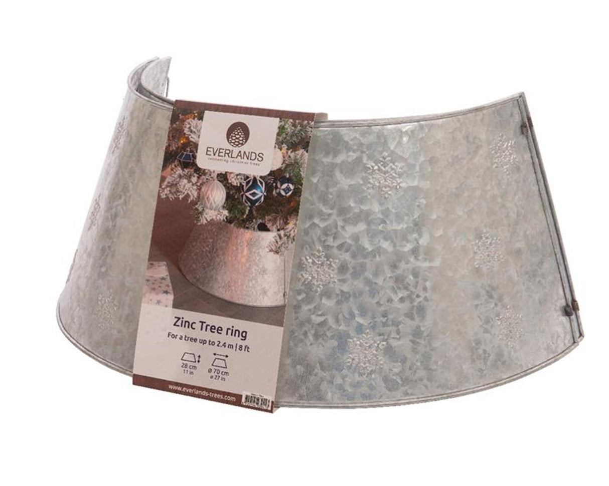 Everlands kerstboomring zink dia57cm