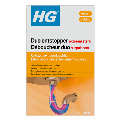 Hg 1032816 - duo ontstopper | 2 stuks