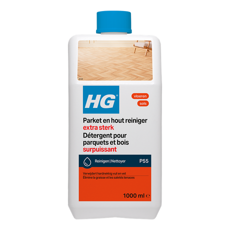 Hg parketreiniger extra sterk (product 55) 1l