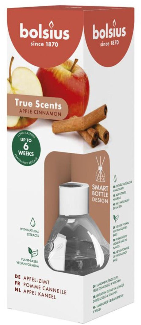 Bolsius - true scents - geurstokjes - 60 ml - apple cinnamon