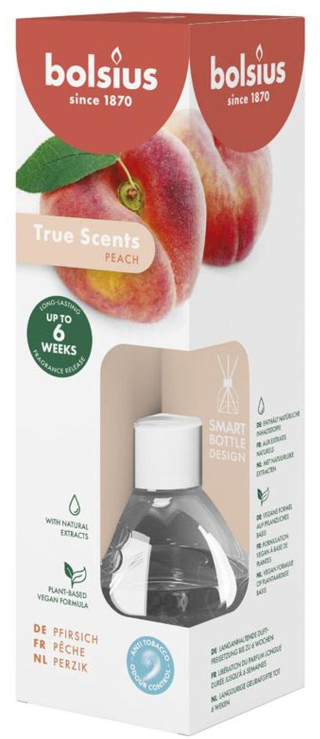 Bolsius geurverspreider 60ml true scents peach