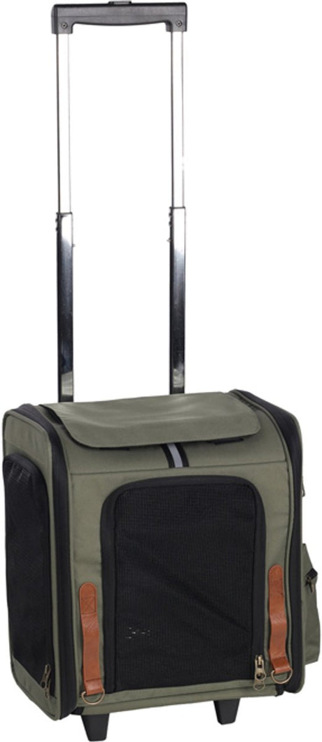 Flamingo smart trolley adele groen 35x30x45cm