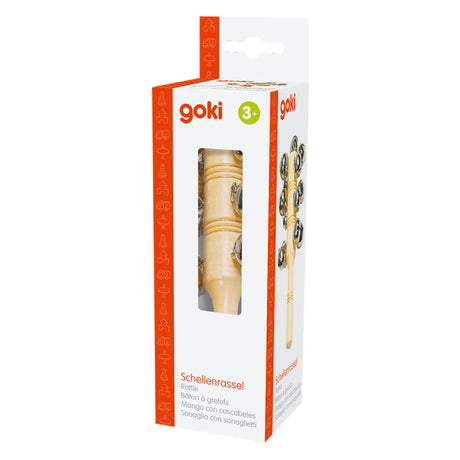 Goki Houten Instrument Stick met 13 Bellen