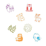 GOKI WOODEN TIMP Set Forest Animaux, 9dlg.