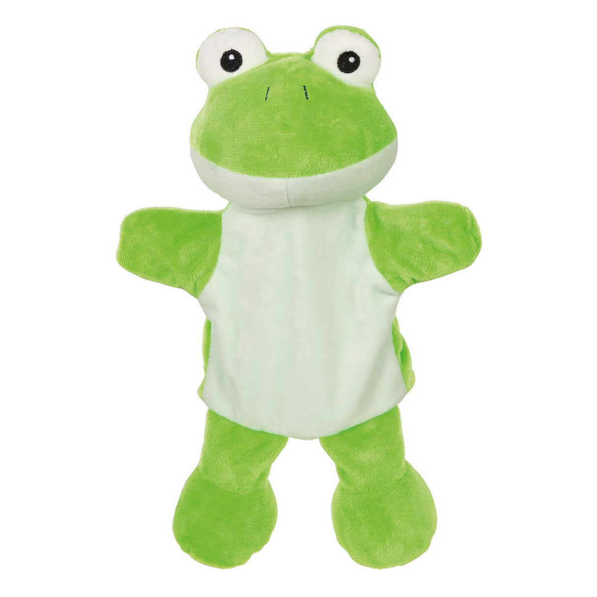 Goki Handpop Frog, 21 cm