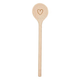 Goki wooden ladle heart, 20 cm