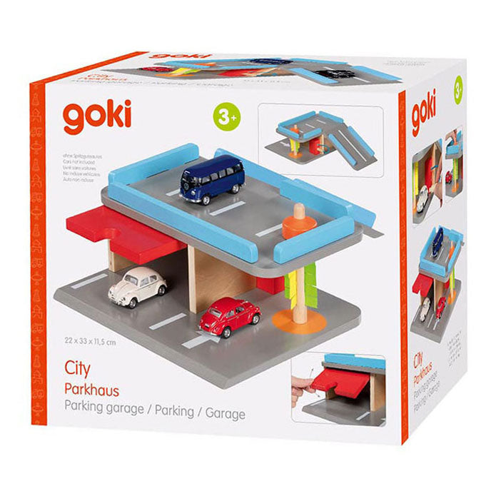 Goki Wooden City Parking Garáž, 4DLG.