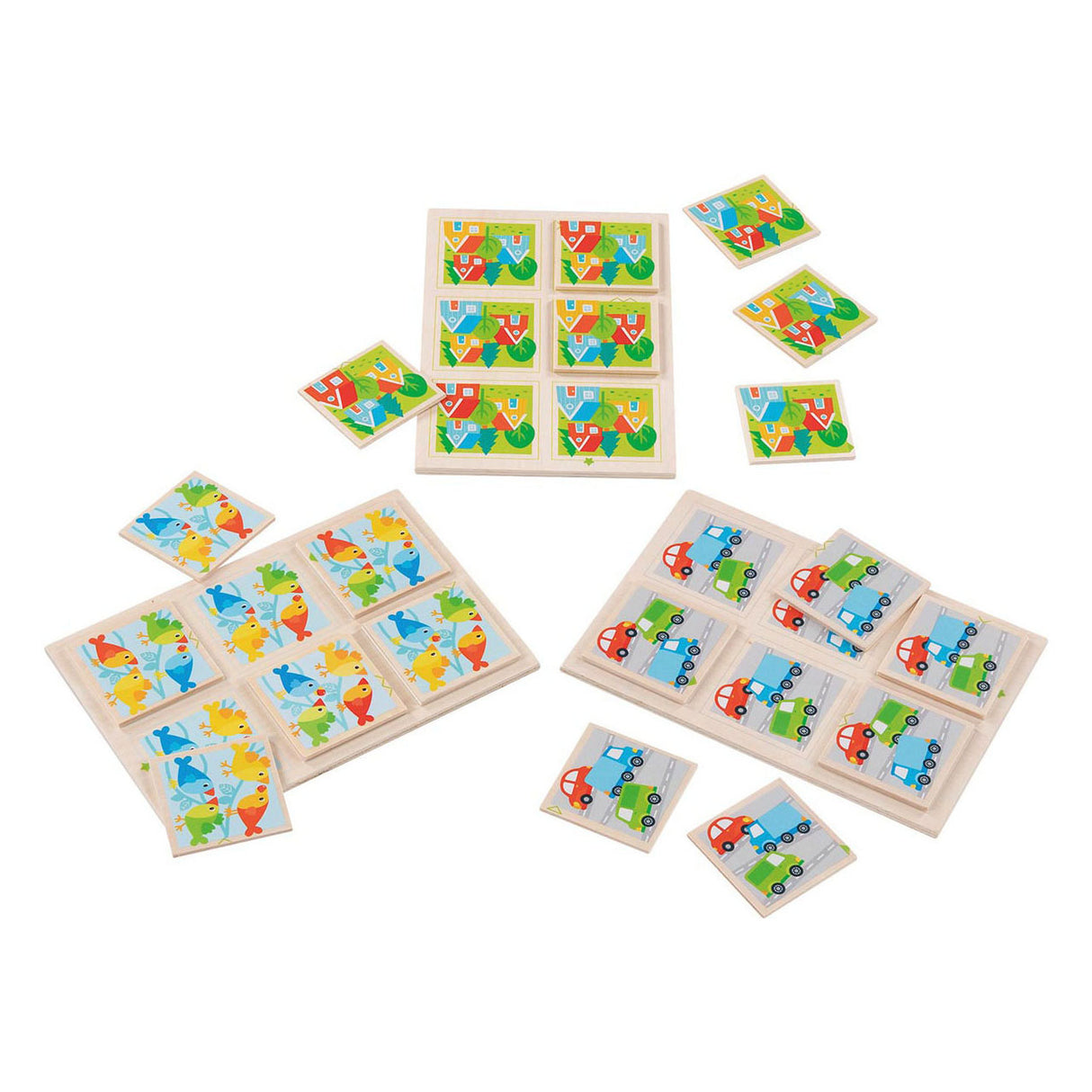 Goki wooden memo game, 36dlg.