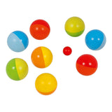 Goki Wooden Jeu de Boules Game con sacchetto di cotone, 9dlg.