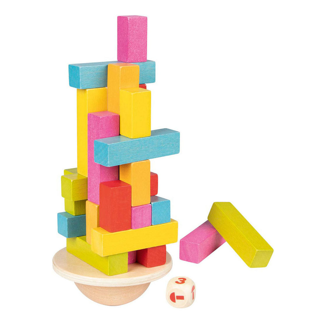 Goki Wood Balance Game Dancing Tower, 38dlg.