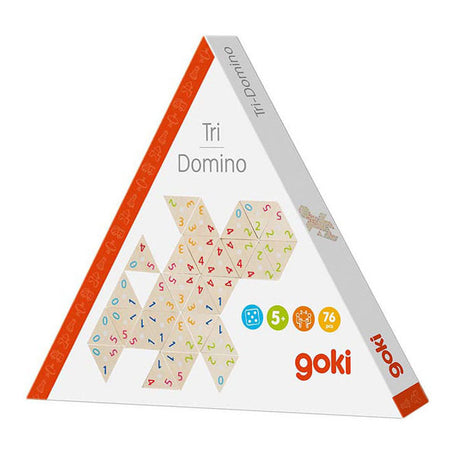 Goki Wood Tri-Domino-spil