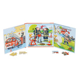 Goki Magnetic Jigsaw Puzzle Book Fire Brigade, 40.