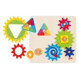 Goki tandwielspel, 10-delig, hout, 2+