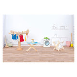 Goki en bois poppenhuis meubles accessoires d'espace de cire