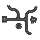Goki speelset wegdelen vliegveld met accessoires - 26dlg.
