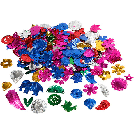 Creativ company https: www.cchobby.nl pailletten-afm-15-45-mm-sterke-kleuren-30-gr-1-doos
