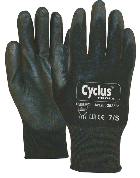 Cycplus Werkhandschoen Nylon S 7 L+R rode kraag Cyclus 292561
