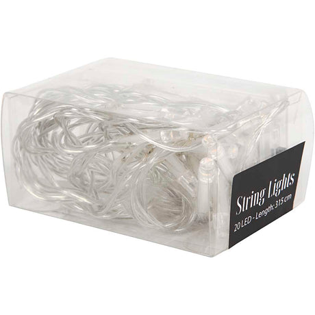 Creativ company cc led slinger 3,15 m wit