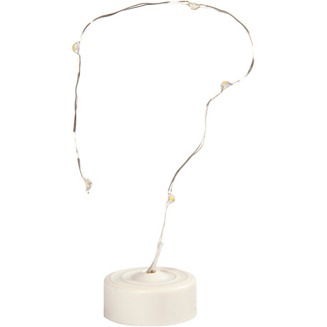 Creativ company http: www.cchobby.nl led-lichtslinger-l-27-cm-zilver-1-stuk
