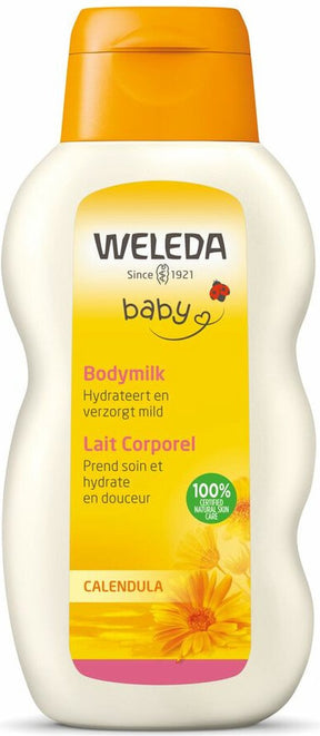 Weleda baby bodymilk - calendula kamille - 100% natuurlijke ingrediënten - 200ml