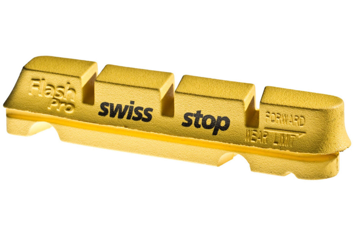 Swissstop swissstop remblok set flash pro yellow king shim sram