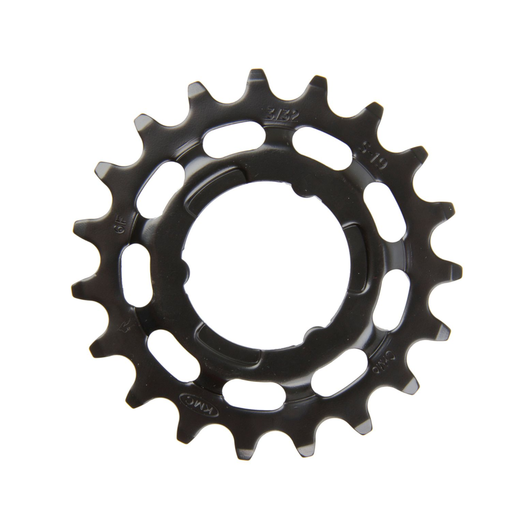 KMC Gear R Shimano 19t Chromoly Black 3 32