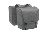 Gray Nova Double - Double bicycle bag, water -repellent, 32L