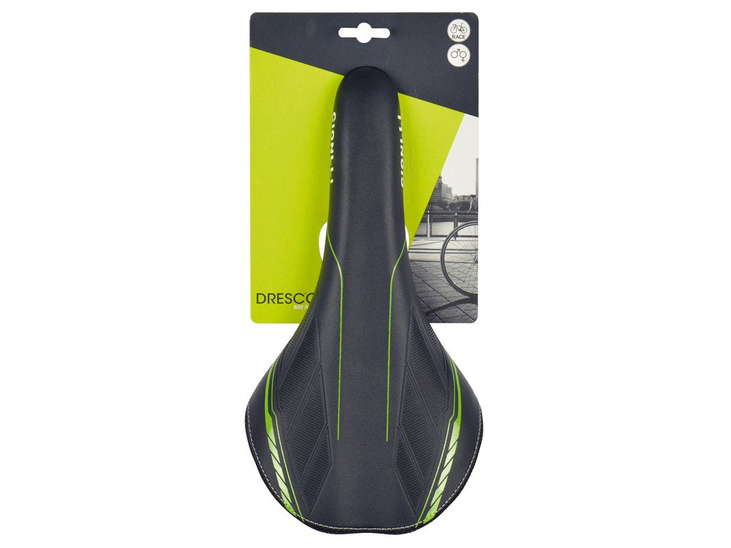 Sadel Racing Bike Microfi Black Green