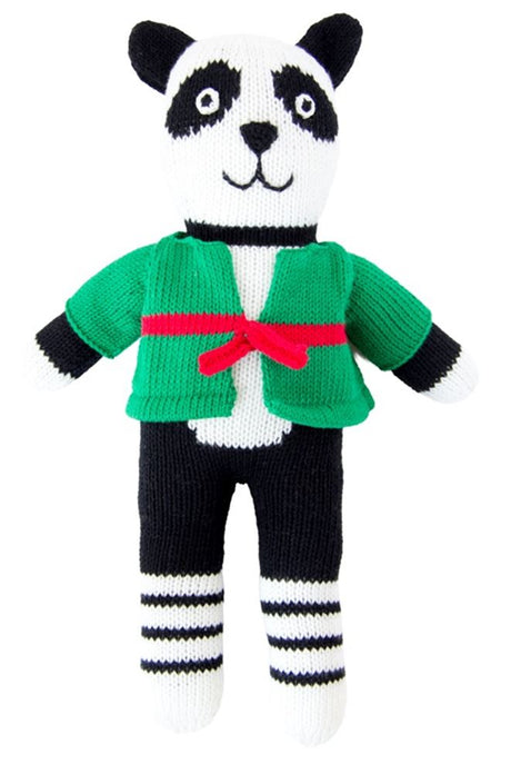 Knuffel gebreid panda fu 36 cm