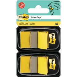 Post-it indexen dual pack geel