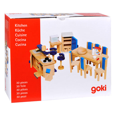 Goki Dollhouse Furniture Kitchen