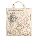 Goki Cotton Bag Dinosaurus