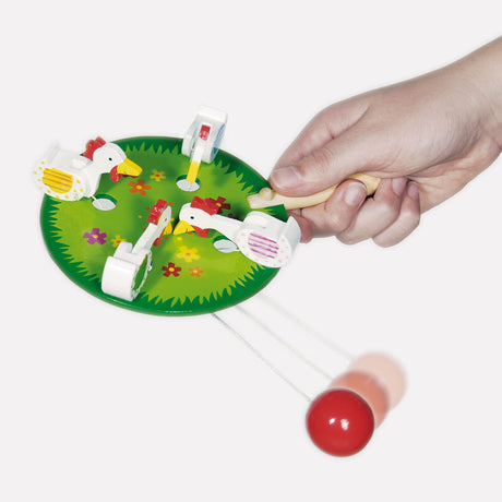 Goki pikkende kippen spel
