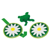 Goki Frog Catch-throw-spil med velcro