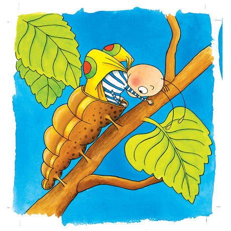 Goki puzzel: vlinder 20x20x1,5cm, 4 lagen, 44-delig, hout, 3+