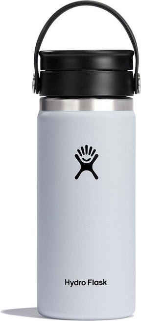 Hydro flask wide flex sip lid koffiebeker (473 ml) - white