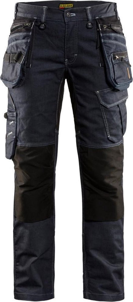 Blåkläder blaklader dames werkbroek x1900 stretch 7990-1141 - marineblauw zwart - c44