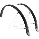 Spatbordset Eurofender Rapido 26 x 51 mm - zwart