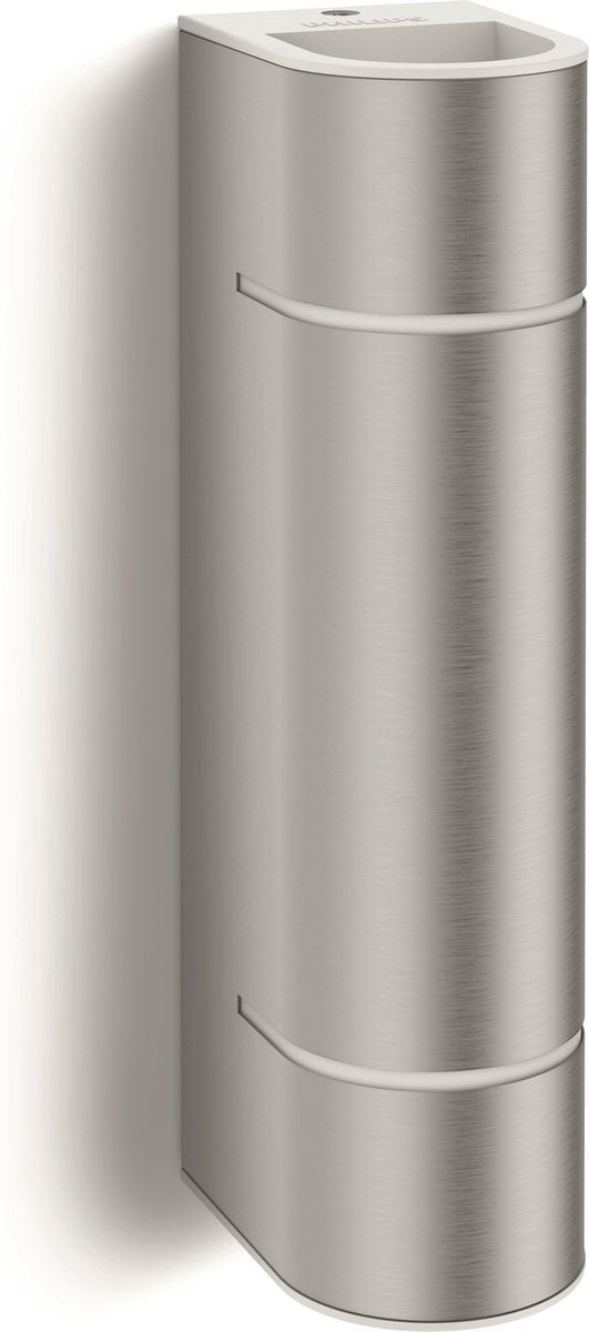 Philips led philips shadow wandlamp - antraciet - 2x4.5w
