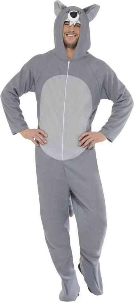 Smiffys wolvenpak | wolf kostuum verkleedkleding heren maat l-xl (54-56) l