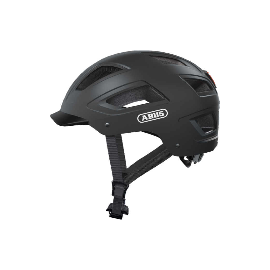 Abus helm Hyban 2.0 velvet Zwart M 52-58cm