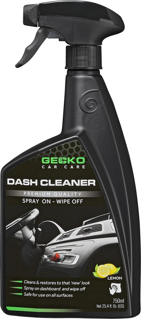 Gecko car care gecko dashboard reiniger 750 ml - autoreiniger - auto reiniger - dashboard reinigen - dashboard cleaner - auto schoonmaken - schoonmaakmiddel - auto - autoschoonmaakmiddel
