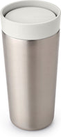 Brabantia make take thermosbeker - koffiebeker to go - 360 ml - light grey